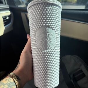Starbucks Textured White Tumbler
